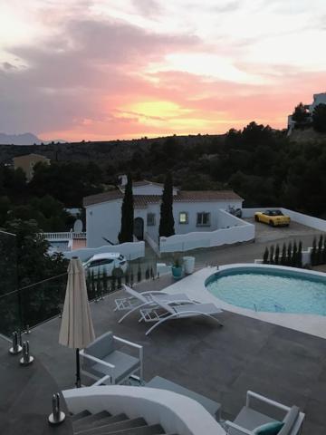 Precioso Apartamento En Una Villa Con Piscina En Cumbre Del Sol Moraira Benitachell Extérieur photo